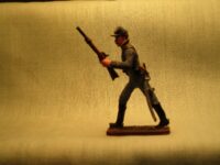 Dismounted Union Cavalryman, walking with carbine
