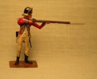 American Revolution British Lt. Inf. Firing