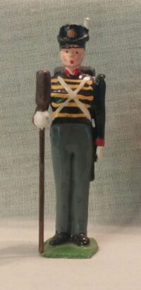 Waterloo Artilleryman with ramrod