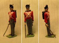 Waterloo Infantry officer with sword