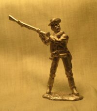 Confederate Standing, Clubbing Rifle